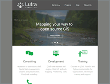 Tablet Screenshot of lutraconsulting.co.uk